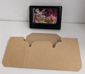 Sega Saturn Backup Ram Cartridge Dragon Force With Box + Insert Rare Authentic