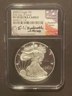 2020-S $1 SILVER AMERICAN EAGLE NGC PF70 First Day of Issue signed JONES : 08781