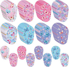 80 Pcs Adhesive Eye Patches for Kids Girls Boys Butterfly Breathable Eye Patch B