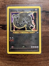 Pokemon Neo Destiny Unlimited- Shining Steelix Holo Secret Rare 112/105