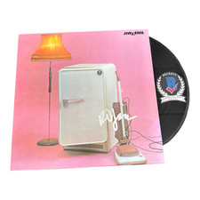 ROBERT SMITH SIGNED AUTOGRAPH THE CURE THREE IMAGINARY BOYS LP VINYL BECKETT BAS