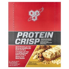 Protein Crisp, Peanut Butter Crunch, 12 Bars, 1.94 oz 55 g Each