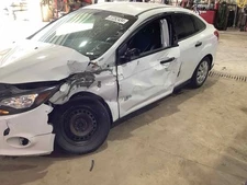 Used Right Door Mirror fits: 2014 Ford Focus Power w/o signal black A-gloss cap