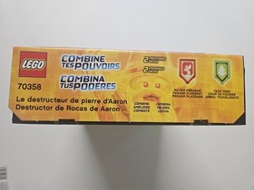 LEGO Nexo Knights Aaron's Stone Destroyer 70358 NEW SEALED (Retired)