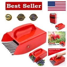 Berry Picker with Unique Metallic Comb - Ergonomic Design, Ideal for Blueberries