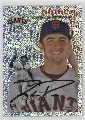 2023 Chrome Platinum Anniversary Speckle Refractor Ford Proctor Rookie RC 0za0