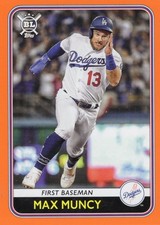 2020 Topps Big League #218 Max Muncy Orange Border Los Angeles Dodgers
