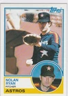 NOLAN RYAN 1983 Topps #360 VINTAGE BASEBALL CARD Houston Astros Rangers MLB HOF
