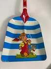 1950s Ohio Art "Happy Sandman" 14-inch Tin Sand Shovel / Made in USA / Vintage