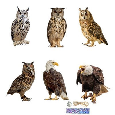 Owl Decoy Protect Garden Yard Scare Birds Mouse Away Pigeon Repellent Scarecrow
