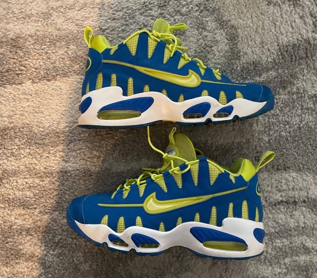 NIKE AIR NOMO スパイク Nike Air Max NM Hideo Nomo Blue/Volt Sprite Sz 9.5 429749-401 | eBay