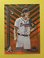 2025 Topps Update Series Parker Dunshee Card #US296 RC Value Box Holiday Foil