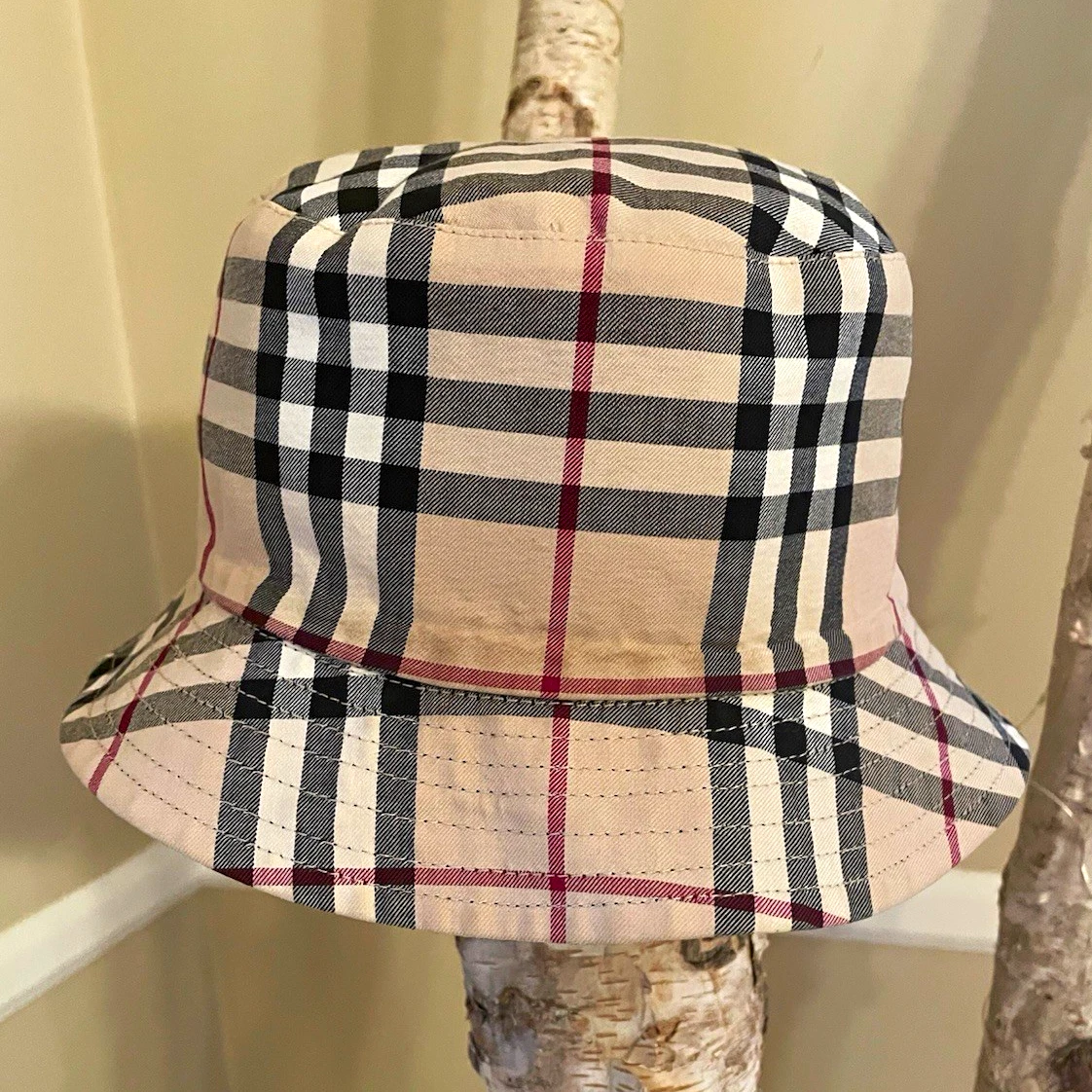 BURBERRYヴィンテージチェック　バケットハット L Burberry Bucket Hats for Women for sale - eBay