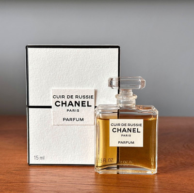 Chanel Cuir de Russie Parfum, 15ml / 0.5 fl. oz, Rare and Discontinued