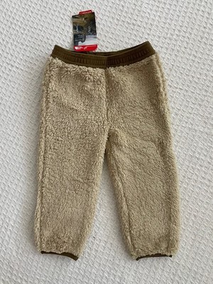 The North Face Infant Baby Plushee Fleece Pant - Pale Khaki /Brown 18-24M