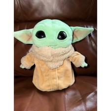 Star Wars The Child Grogu Baby Yoda 8" Plush Toy Mattel GWH23 Mandalorian Green