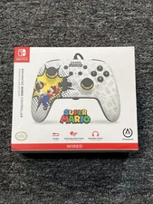 Super Mario Bob-omb Blast PowerA Enhanced Wired Controller for Nintendo Switch