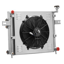 3 Row Aluminum Radiator Shroud Fan For 1999-2005 Jeep Grand Cherokee 4.7l V8 Asi