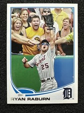 RYAN RABURN #330 2013 Topps Baseball QTY Detroit Tigers