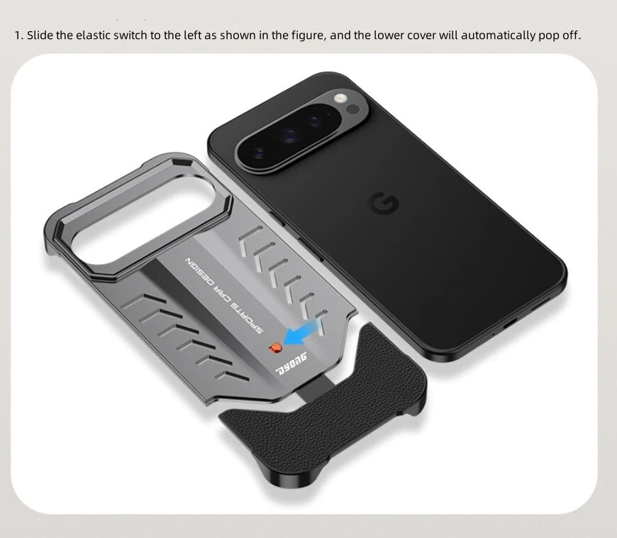 Luxury Metal Heat Dissipation Frameless Case For Googel Pixel 9 Pro , 9 Pro XL - Picture 11 of 15