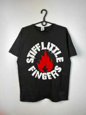Stiff little Fingers No Going Back world tour vintage t-shirts size L