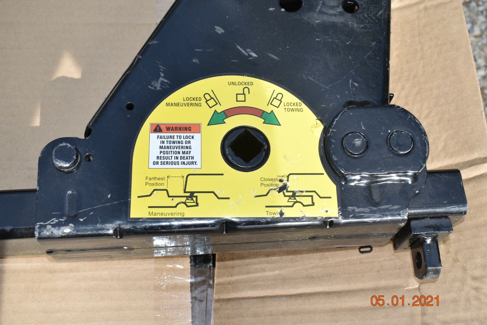 Reese 16k 5th Wheel Kwik Slide Square Tube Slider Replacement Part eBay