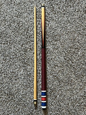 Vintage Pool Cue With Leather Case 57” 17oz | eBay