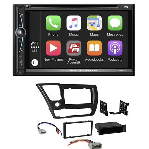 7" CD/DVD Car Stereo Apple Carplay Radio & Install Kit for 20132015