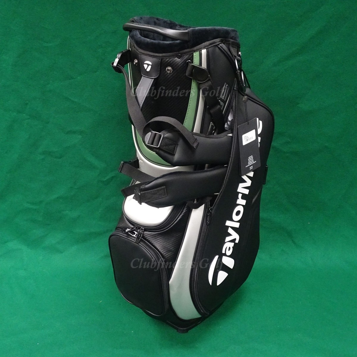 NEW TaylorMade 2025 Qi35 Tour Black/Silver/Green Golf Stand