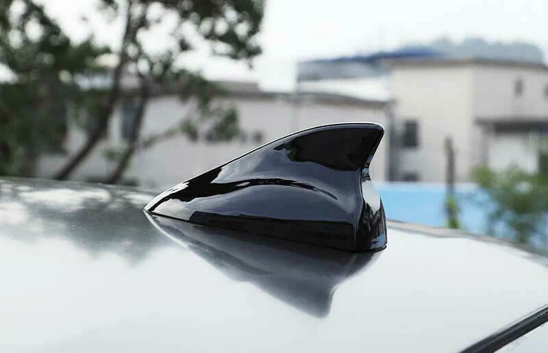 Cubierta aérea de antena de aleta de tiburón negra para Chevrolet Camaro 2016-2024 1 pieza Foto 3 de 4