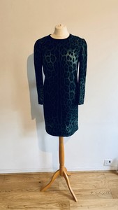 green leopard print dress uk