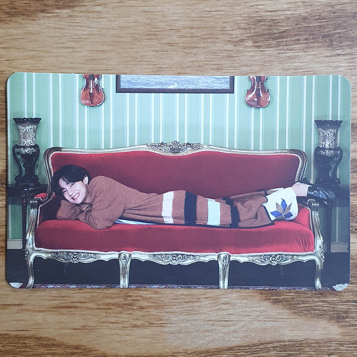 V Taehyung Official Photocard BTS BE Deluxe Edition Genuine Kpop