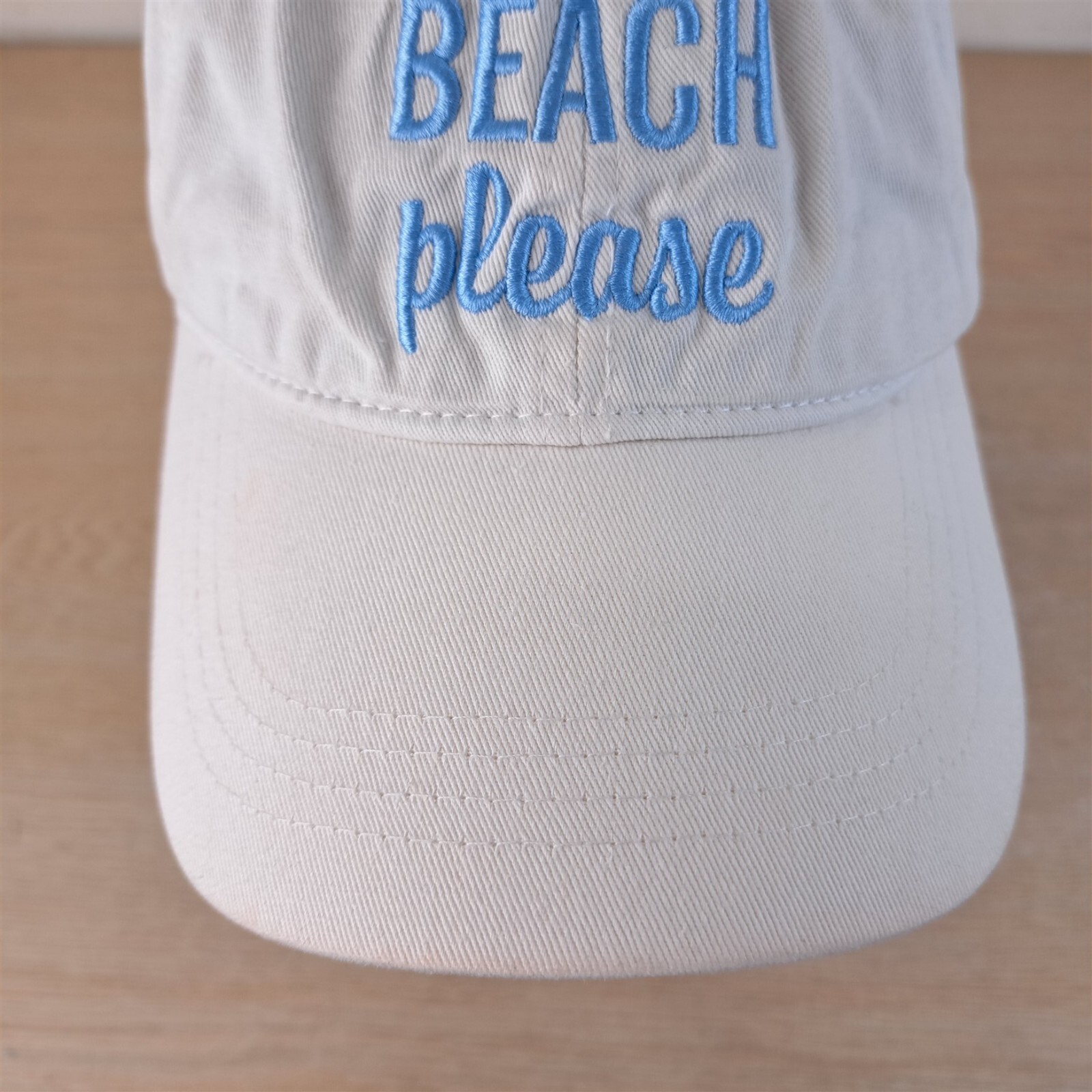 BEACH PLEASE ADJUSTABLE STRAPBACK BASEBALL HAT/CA… - image 8