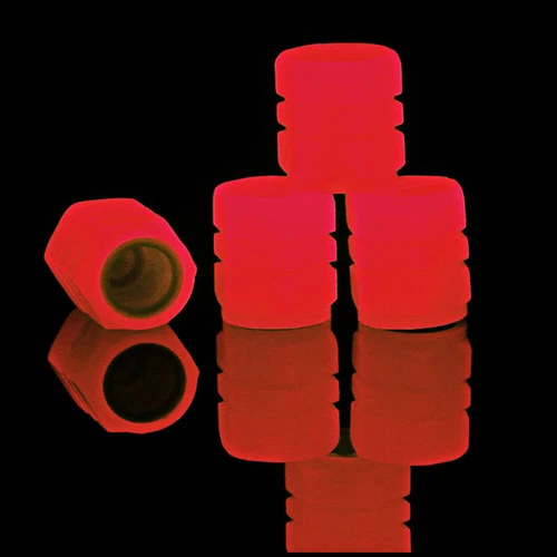 4-8PCS Tyre Valve Caps Luminous Car Vehicle Wheel Dust Caps Glow in the Dark - Picture 14 of 17
