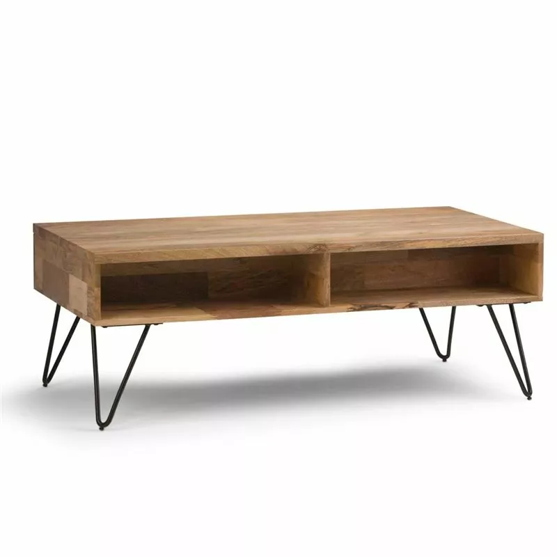 Simpli home on sale hunter coffee table