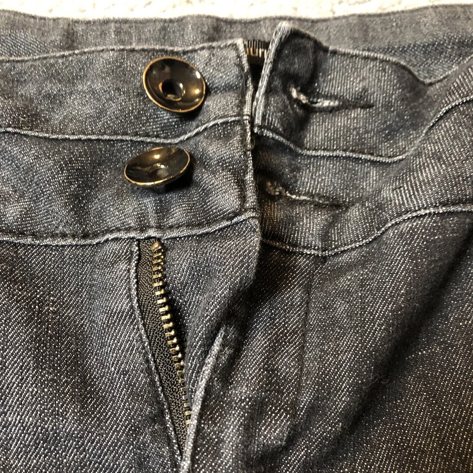 Шорты женские Maurices Chino размер 11/12 черные с высоким подъемом карманы готические спортивные - Изображение 4 из 4