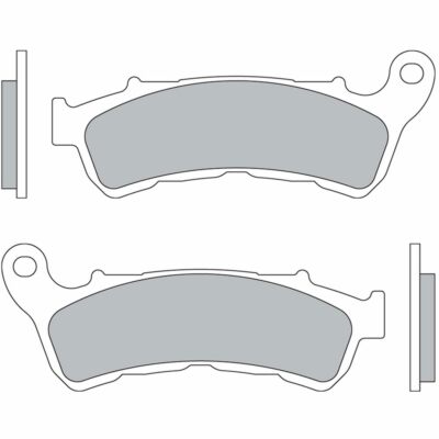Bremsbeläge Paar Bremse PRC für Honda 700 Nsa DN-01 2008-2009