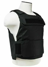 VISM Discreet Plate Carrier Vest XS-SMALL External Pkt Tactical Shoot Hunt BLACK