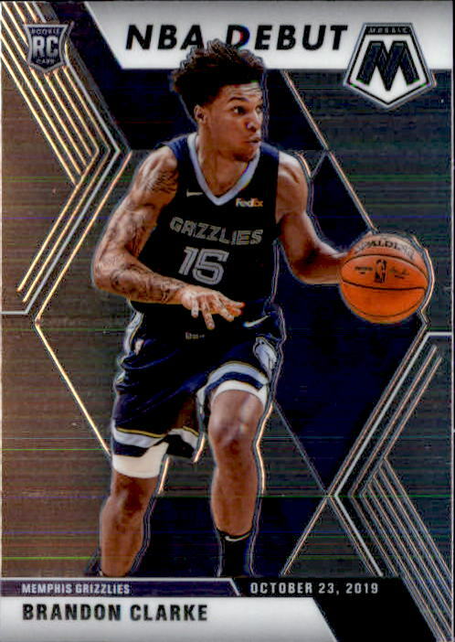 Brandon Clarke 2019-20 Panini Mosaic Rookie Debut Card #277