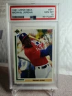 PSA 10 MICHAEL JORDAN 1991 UPPER DECK BASEBALL SP1 White Sox Rookie RC GEM MINT