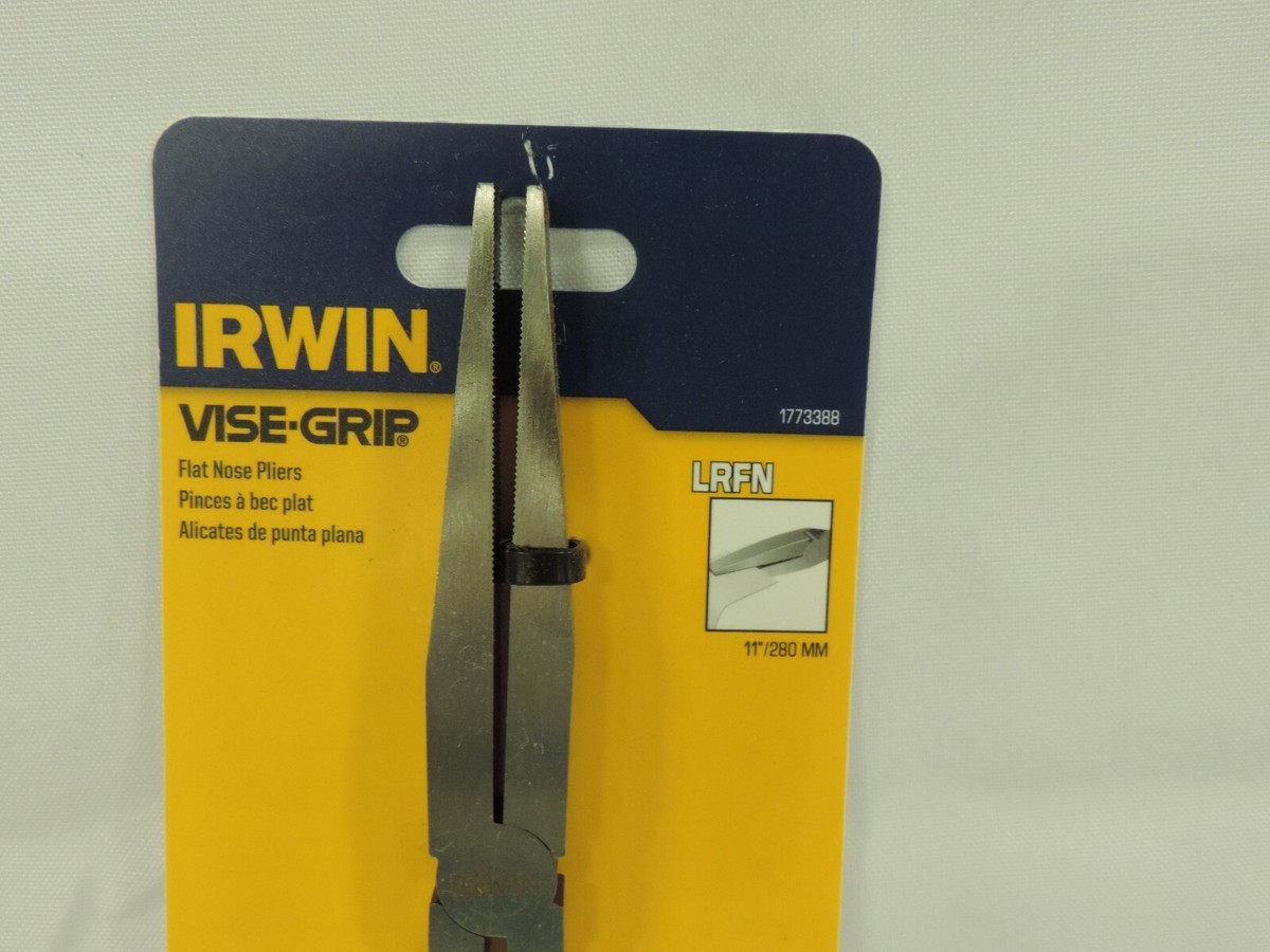 IRWIN Vise-Grip Long Nose Pliers With Wire Cutter, 8", 2078218