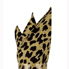 Leopard Themed Pocket Squares Clothing Accessory for Formals, Dress and Parties
