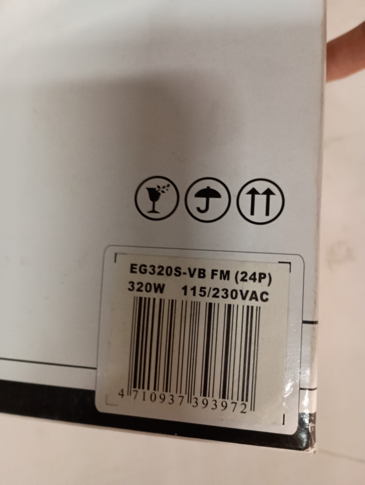 Enermax 320W Switching Power Supply for Micro ATX System EG320S-VB FM 24P