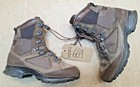 Haix German Army Issue Brown Leather GoreTex Vibram Sole Boots Size 40 EU #669