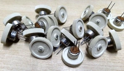 20 x Allen Bradley type 2Y 250R side adjust potentiometer variable resistor pot - Image 1 of 3