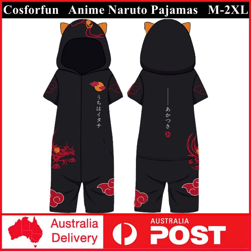 Naruto short sleeve hoodie sale