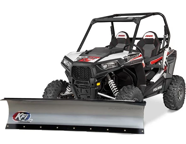 KFI 54" 2.0 Pro-S Steel Snow Plow Kit for 2005-2016 Kawasaki Mule 600 / 610 - Image 2 of 4