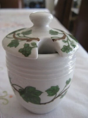 Pot à moutarde - Porcelaine de Paris - Photo 1/4