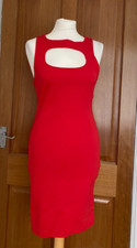 ZARA Red  Bodycon SHORT DRESS BNWT SIZE M