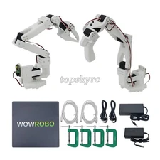 SO-100/LeRobot Assembled 12DOF Robotic Two Mechanical Arms f/Embodied Robot tp1
